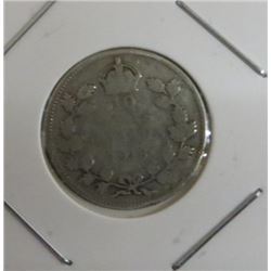 1918 Canadian King George Silver Dime