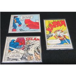 1966 Marvel Super Heroes Cards Lot Of 3 Cards