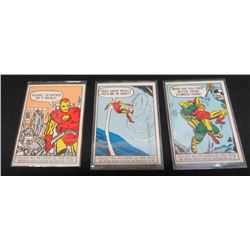 1966 Marvel Super Heroes Cards Lot Of 3 Cards