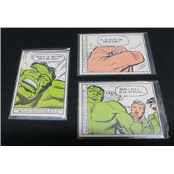 1966 Marvel Super Heroes Cards Lot Of 3 Cards