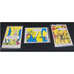 1966 Marvel Super Heroes Cards Lot Of 3 Cards