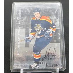 1999-00 BAP Millennium Autographs Marcus Nilson
