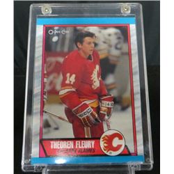 1989-90 O-Pee-Chee #232 Theo Fleury RC