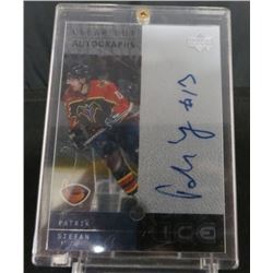 00-01 UD Ice Clear Cut Autographs Patrik Stefan