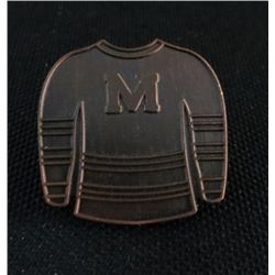 Montreal Maroons Jersey Style Collector Pin