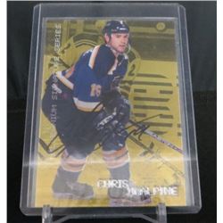 99-00 BAP Millennium Autographs Gold #207 Chris