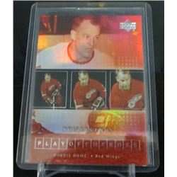 00-01 UD Legends Playoff Heroes Gordie Howe
