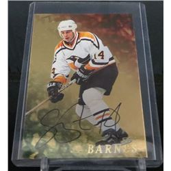 98-99 Be A Player Autographs Gold #114 Stu Barnes