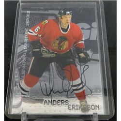 99-00 BAP Millennium Auto #58 Anders Eriksson