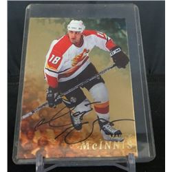 98-99 Be A Player Auto Gold #19 Marty McInnis