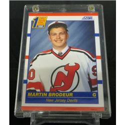 1990-91 Score #439 Martin Brodeur RC