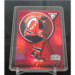 2000-01 Titanium Red #53 Jason Arnott 16/299