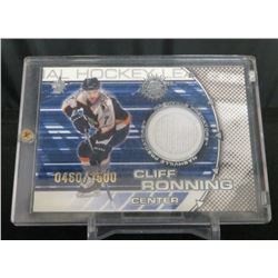 2000-01 Vanguard Dual Game-Worn Jerseys #11