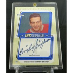 99-00 Upper Deck Retro Inkredible Bernie Geoffrion