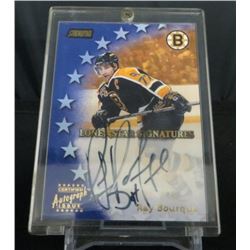 99-00 Stadium Club Lone Star Signature Ray Bourque