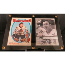 1971-72 O-Pee-Chee #110 Tony Esposito &