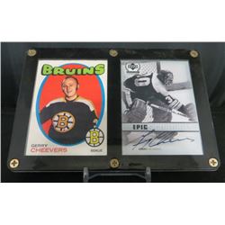 1971-72 O-Pee-Chee #54 Gerry Cheevers &