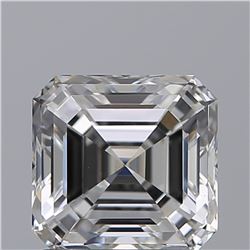GIA/ASSCHER/F/VS1/1.21ct