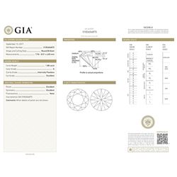GIA/Round/G/IF/1.88ct