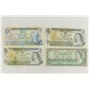 Image 1 : CANADA CURRENCY 1954 $1, 2-1973 $1 (1 IS TAPED) &