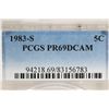 Image 3 : 1983-S JEFFERSON NICKEL PCGS PR69 DCAM
