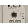 Image 3 : 402-450 A.D. THEODOSIUS II ANCIENT COIN