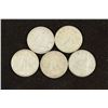 Image 1 : 5 ASSORTED CANADA SILVER 10 CENTS