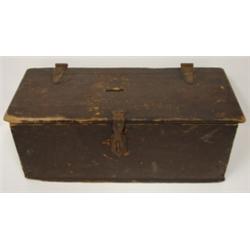 PRIMITIVE WOODEN DOCUMENT BOX