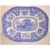 Image 1 : SPODE BLUE TRANSFERWARE MEAT PLATTER