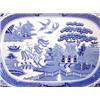 Image 2 : BLUE TRANSFERWARE MEAT PLATTER