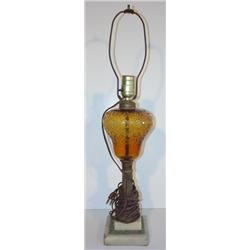 MARBLE BASED TABLE LAMP