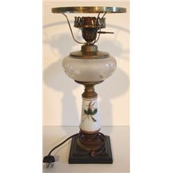 CHINA STEMMED TABLE LAMP