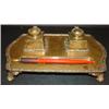 Image 1 : ORNATE 4 PC. BRASS DESK SET
