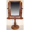Image 1 : WALNUT SHAVING MIRROR WITH STAND