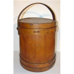 PRIMITIVE FIRKIN WITH HANDLE