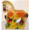 Image 1 : CHALKWARE HORSE STATUETTE