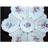 Image 2 : LIMOGES FLORAL DEC. OYSTER PLATE