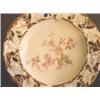 Image 2 : LARGE FLORAL & GILT DEC. CHARGER