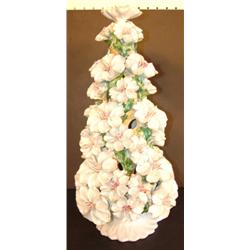 PORCELAIN TREE OF FLOWERS