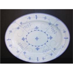 VILLEREY & BOCH BLUE ONION MEAT PLATTER