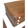 Image 5 : 3 DRAWER WALNUT SPOOL CABINET