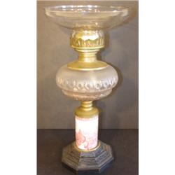 CHINA STEMMED OIL LAMP