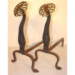 PR. OF VICTORIAN ANDIRONS