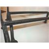Image 4 : PR. OF PRIMITVE WROUGHT IRON ANDIRONS