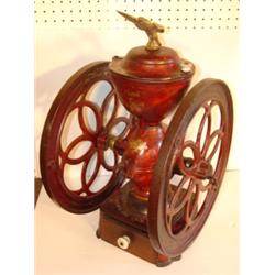 ENTERPRISE TWO WHEEL COFFEE GRINDER