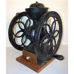 ENTERPRISE TWO WHEEL COFFEE GRINDER