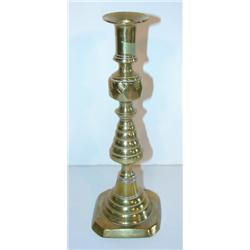 PERIOD BRASS CANDLESTICK