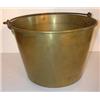 Image 1 : PRIMITIVE HANDLED BRASS BUCKET