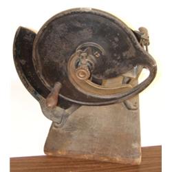 PRIMITIVE CAST IRON MEAT SLICER