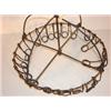 Image 2 : PRIMITIVE WROUGHT IRON STORE BROOM HOLDER